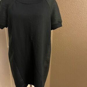 FABLETICS Black Short Sleeve Dress SIZE L